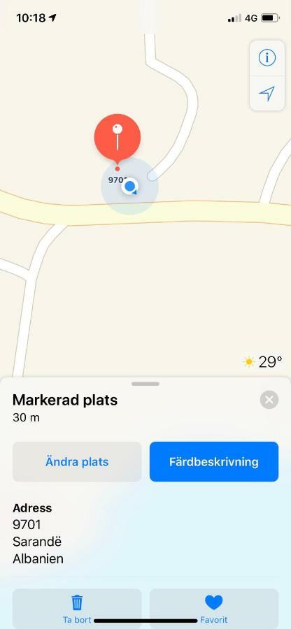 Bella Apartment Saranda Zewnętrze zdjęcie